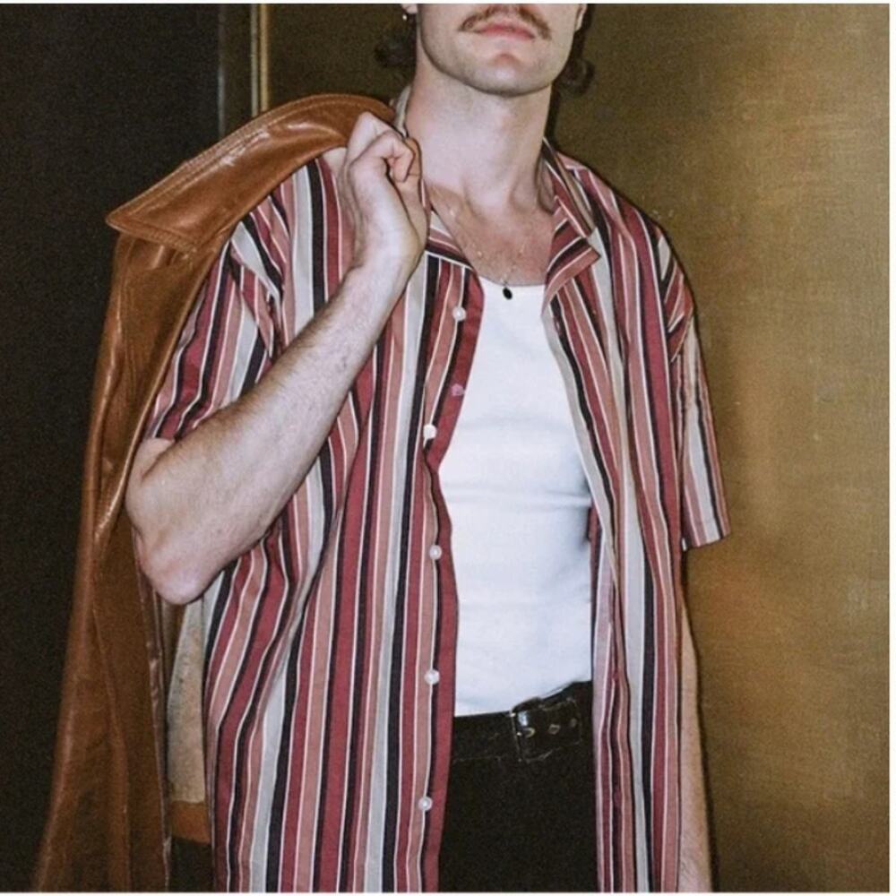 Abercrombie & Fitch 70s Retro Button Up Shirt - L